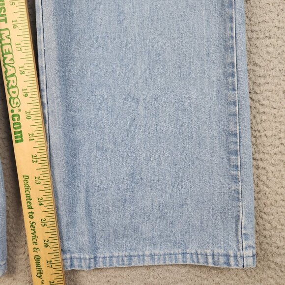 Vintage Fancy Props by Wilkins Bell Bottom Jeans Womens 26x27 Wide Leg 70s Flare - Picture 5 of 11